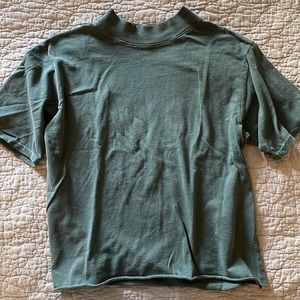 Joah Brown mock neck tee, M/L